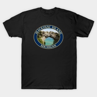 Arch Rock on Mackinac Island, Michigan T-Shirt